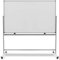 Master of Boards Mobiles Whiteboard | Magnet Tafel mit Fahrgestell und schutzlackierter Oberfläche | fahrbare Stativdrehtafel in 5 Größen (120 x 180 cm)