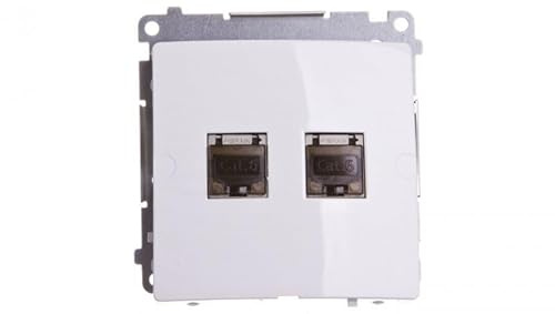 Kontakt-Simon BM62E.01/11 Socket White Plastic IP20, 75 mm 44 mm 75 mm