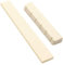 Alnicov Guitar Saddle Nut Cattle Bone Slotted for 6 String Acoustic Guitar Replacement