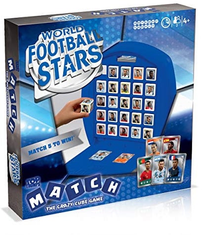 Top Trumps World Football Stars Match-Brettspiel, Blau