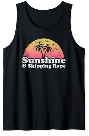 Sunshine and Skipping Rope Tank Top