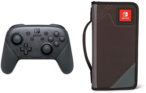 Nintendo Switch: Pro Controller, Nero + Custodia Folio