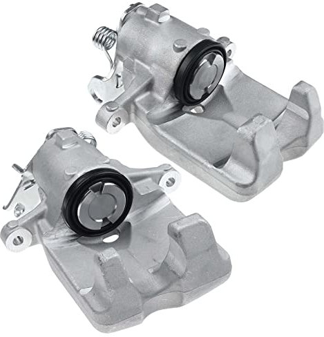 Frankberg 2x Bremssattel Bremszange Hinten Links Rechts AluM.i.n.ium Kompatibel mit Insignia A G09 Insignia A Sports Tourer Stufenheck G09 9-5 YS3G Replace# 13275932