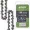 8TEN Full Chisel Skip Tooth Chainsaw Chain 20 Inch .058 3/8 72DL For Husqvarna 455 Rancher Makita DCS6401 Jonsered 2055