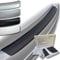 foliapro Lackschutzfolie Ladekantenschutz-Folie Carbonfolie Carbon - Fahrzeug und Foliensorte wählbar - für VW Golf 6 Limousine - Carbon weiß