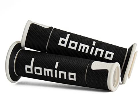 DOMINO Paar Griffe schwarz/weiß Racing A45041C4640B7-0