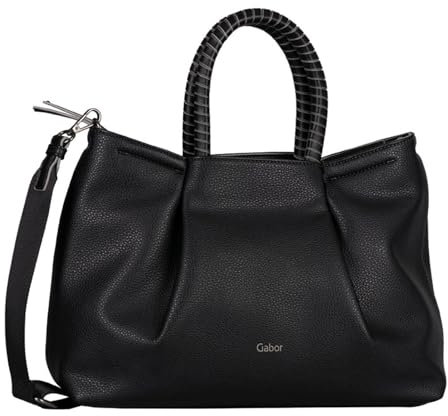 Gabor bags , ANDIE, Damen, Shopper, M, schwarz, 39x12x26cm