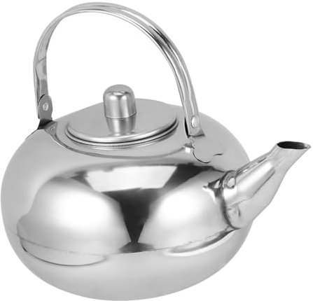 Cabilock Théière Isotherme Acier Inoxydable Bouilloire à Parois Épaisses Résistante Pour Thé Café Et Boissons