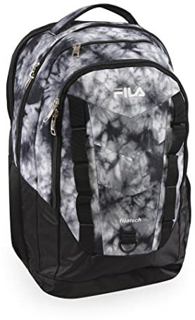 Fila Deacon 6 XXL Laptop Backpack, TIE DYE Black, One Size