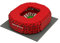FOCO Offizielles Lizenzprodukt FC Bayern München Allianz Arena 3D-Mini-Fußballstadion BAU-Set
