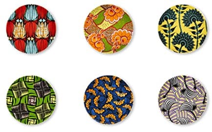 Excelsa Afrika Dessertteller-Set, 6 Stück