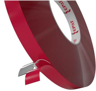 Clear Film Double Sided Mounting Tape Heavy Duty for Indoor Outdoor Installation Perfect Replacement for Screws or Drilling, Strong Sticky Adhesive Mounting Tape for Carpet Photos Wall