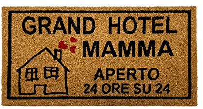 BIANCHERIAWEB Zerbino Cocco Entrata Ingresso Casa Esterno Antiscivolo Grand Hotel Mamma
