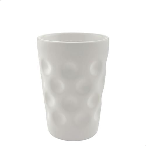 Dubbe Espressotasse – Pfälzer Charme für echte Genießer | Dubbeglas Eierbecher | Schnapsglas aus Keramik | Pfalz Dubbebecher (weiß)