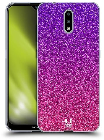 Head Case Designs Ombre Glänzend Trend Mix Soft Gel Handyhülle Hülle kompatibel mit Nokia 2.3