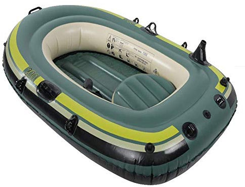 Grand Bateau Gonflable pour Piscine avec rames, Bateaux gonflables pour Adultes avec Support Moteur, Kayak de randonnée, radeaux gonflables, Petit Radeau