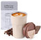 PRAOAHEI Thermobecher 360ML Kaffeebecher to Go Auslaufsicher Travel Mug, Edelstahl Doppelwandig Isoliert 12oz Reisebecher Autobecher mit Deckel, Coffee to Go Warmhaltend, Milchkaffee