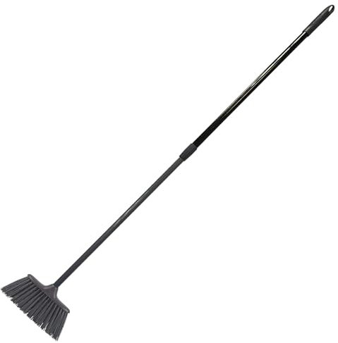 Red Gorilla Telescopic Brooms (Choose Type and Head Colour) Black Poly Yard Head & Telescopic Handle