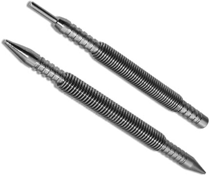 Pack of 2 Hammerless Spring Door Hinge Pin Removal Tool Double Head Set Center Hole