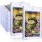 LEAZZLE 12 Stück 35PT Magnetic Card Holder, Sammelkarten Hüllen, Card Saver, UV-Schutz Transparent Karten Sleeves, Kartenhüllen für Pokemon, Yugioh, Magic Karten, Sportkarten Sammlung, Trading Cards