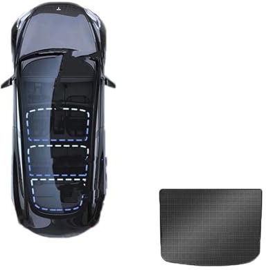 Sun Visor Car Privacy Sun Shade For Tesla For Model 3 Y Car Side Window Sunshade Blind Shading For Camping Hiking Rest Accessories Sunshades(A Black Ice Rear)
