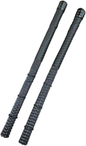 Genérico Cepillos de Tambor para Jazz Cajon percusión música Suave Rendimiento Nylon Drum Brush Los par(Negro)