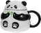 OUNONA Tazza Adorabile Panda con Antiscottatura per Latte e per Ufficio e Casa
