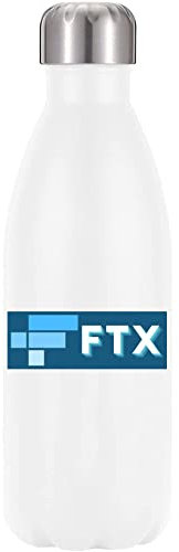 Borraccia termica con logo FTX, colore bianco