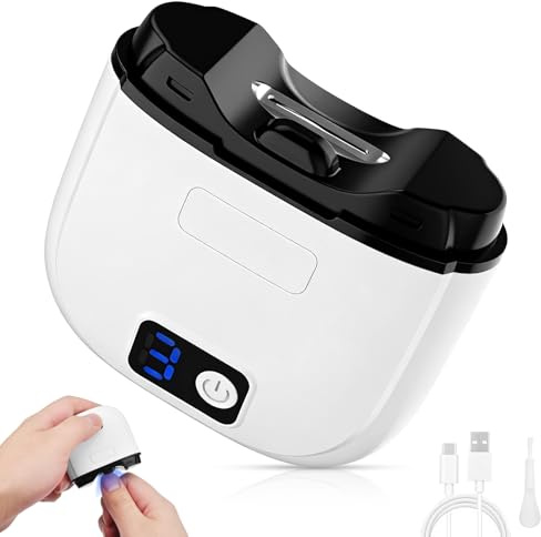 Electric Nail Clippers, 3-in-1 Electric Nail Trimmer with 3 Speeds, Rechargeable Nail Clippers with Nail Scraps Storage, Electric Nail File for Baby Kids Adults Elderly