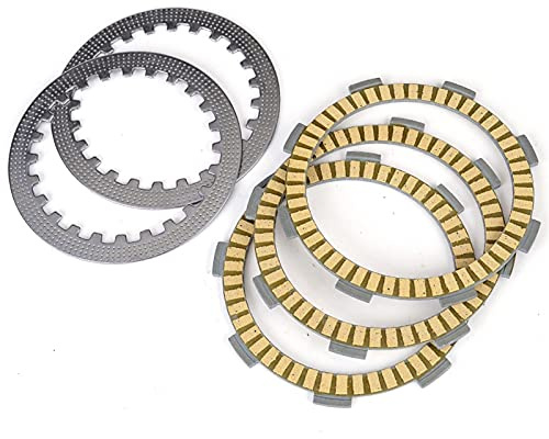 Qklyxr Kupplungsreibscheiben XL75 XR75 XR80 XR80R XL80S MB50 MBX50 SD SF MTX50 SC NSR50 FP FR FS RV RW RX RY SK SP SR Austausch der Motorrad-Bremsbeläge