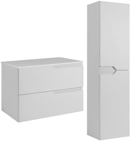 Rodan Moderne Möbel - Schrank Weiß - Möbelstück - Bastelregal – Bastelplatte 80cm + 80cm