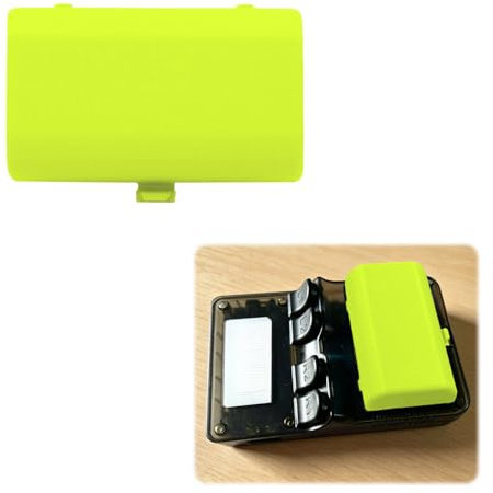 Battery Expansion Cover Compatible with R36S Handheld Console, Dual 18650 Extended Battery Mod Case (Green)
