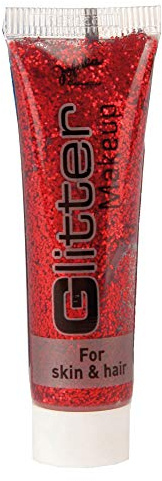 Jofrika Glitter Make-Up rot, 20ml