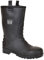 Portwest FW75 Stivale Nettuno Rigger S5 Ci Stivali di Gomma da Lavoro, Unisex - Adulto, SRC, Nero (Nero Bkgr), 46 EU (11 UK)