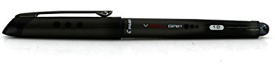 Pilot Vball 10 Grip Liquid Ink Rollerball 1.0 mm Tip (Box of 12) - Black