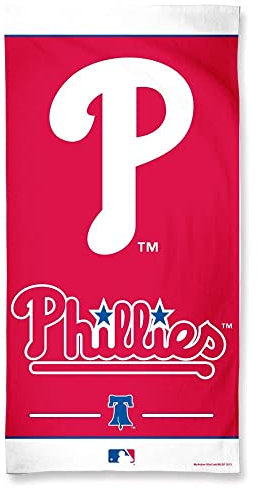 WinCraft MLB PHILADELPHIA PHILLIES Fiber Strandtuch 75 cm x 150 cm