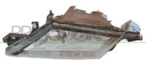 Prasco - LA0014804 - Lancia - Ypsilon - Mod. 01/96-08/03 - Scheinwerfer Links-H3+H7-Mit Lwr-Ohne Motor Mod. > 09/00