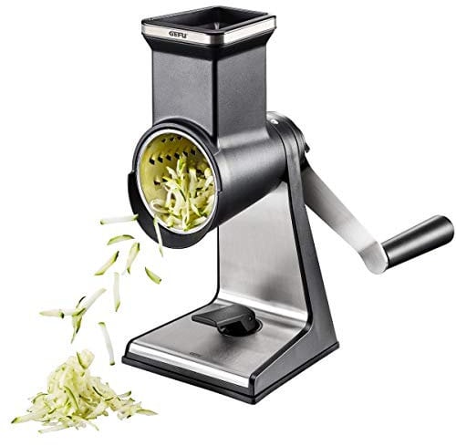 Gefu Râpe à Tambour, Acier Inoxydable, INOX, 28 x 13,6 x 28,1 cm GF19080