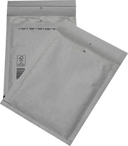 25 St. Luftpolsterversandtaschen Gr. 3 C weiß 170 x 225 mm Briefumschläge DIN A5 B6+