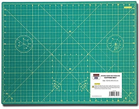 ARK Heavy Duty Multi Layer Self Healing Cutting Mat (Available in 3 Sizes) (A2 (45 x 60 x 0.3 cm))
