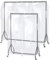 2ft 3ft 4ft 5ft 6ft Clear Transparent Clothes Rail Protective Zip Over Cover for Garment Hanging Coat Racks The Shopfitting Shop ® (for 6ft Rail)