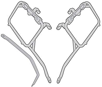 Givi Pl1161Cam Pannier Holder/Specific Hard Bag Holder Mounting Kit for Honda Africa Twin Adventure Sport