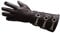 URBAN BUCK Echt Leder Cosplay Herren Lange Stulpen Kostüm Handschuh, Linke Hand - Brauner Handschuh, Large