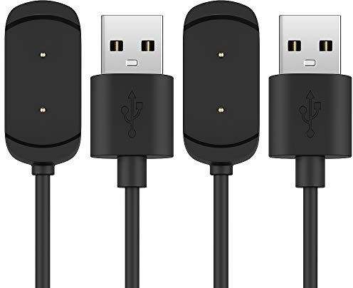 TUSITA [2-Pezzi Caricatore Compatibile con Amazfit GTR GTS T-Rex Smartwatch - USB Cavo Di Ricarica Caricabatterie 3,3ft 100cm - Accessori per Orologio Intelligente