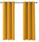 Home In Style 4U Thermal Insulated Blackout Curtains for Bedroom Windows Ochre Curtain 46 width x 90 drop 2 Panels, Ring Top Eyelet Super Soft Blackout Eyelet Curtains for Living Room