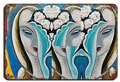 Eric Clapton Layla and Other Assorted Love Songs Album Poster Musik Cover Blechschild Vintage Metall Pub Club Cafe Bar Home Wandkunst Dekoration Poster Retro 20 x 30 cm