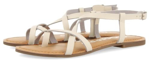 Gioseppo COURSAN, Sandalia Mujer, Off-White, 37 EU