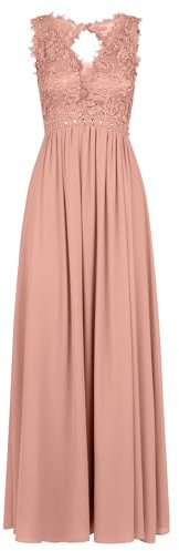 Kraimod Robe de soirée, Vieux Rose, 42 Femme