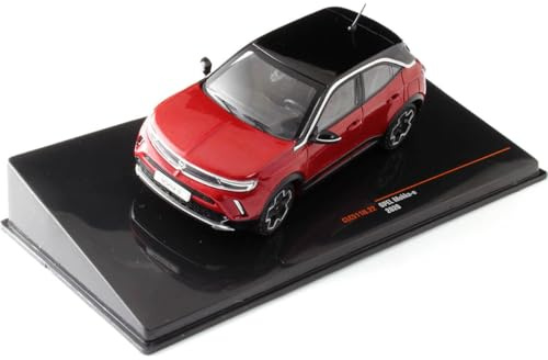 2020 Opel Mokka-e Granate Metalizado/Negro 1:43 IXO Models CLC511N.22