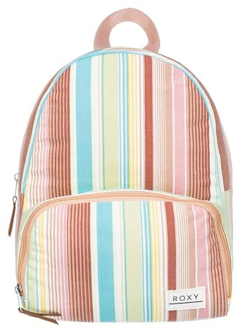 Roxy Damen Always Core Mini Rucksack, Weiße salzige Streifen, Einheitsgröße, Always Core Mini Rucksack